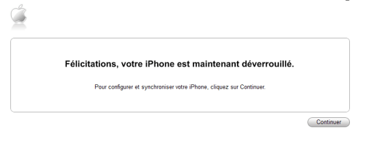 Désimlocker un iPhone avec iTunes (Orange, Sfr, Bouygues, Free ...)