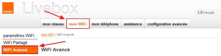 192.168.1.1 - Livebox Orange - Connexion, mot de passe Wifi, SSID ...