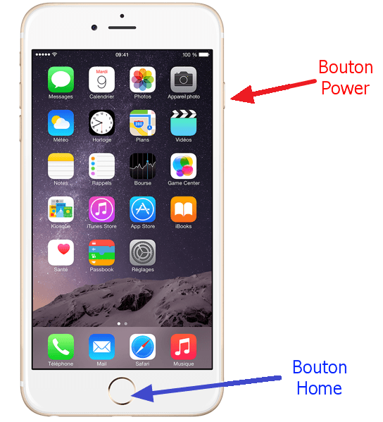 Débloquer un iPhone bloqué sur la pomme au démarrage