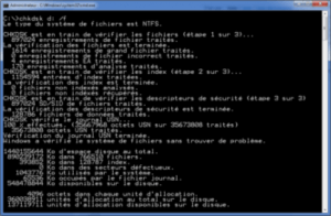 CHKDSK : Faire un Checkdisk sous Windows 7 /8 / 10