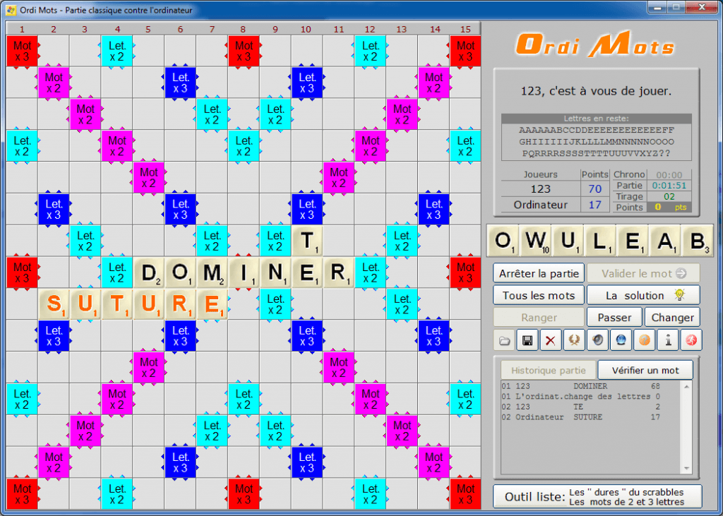 Télécharger Scrabble gratuit français PC Windows 10 / 7