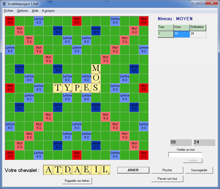 Télécharger Scrabble gratuit français PC Windows 10 / 7