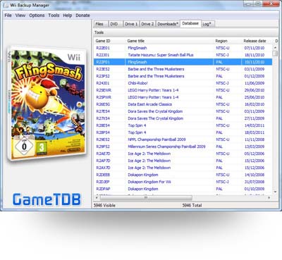 Wii Backup Manager - Télécharger gratuitement pour Windows