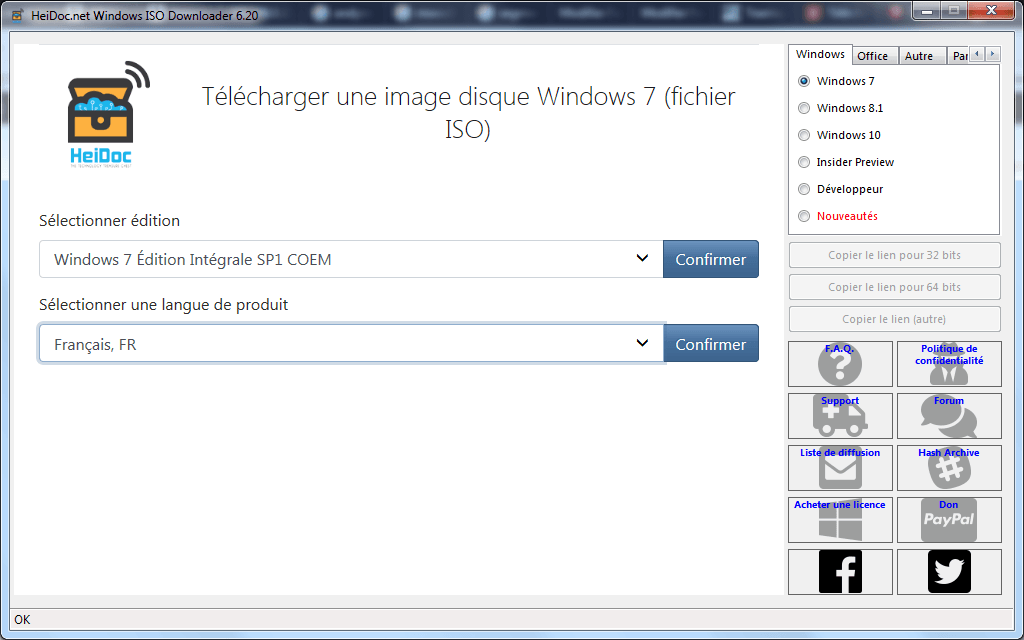 Télécharger Windows 7 Edition Intégrale gratuitement (Windows)